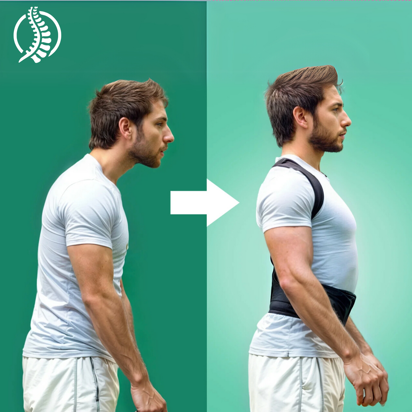 Back Posture Stretching Bandage