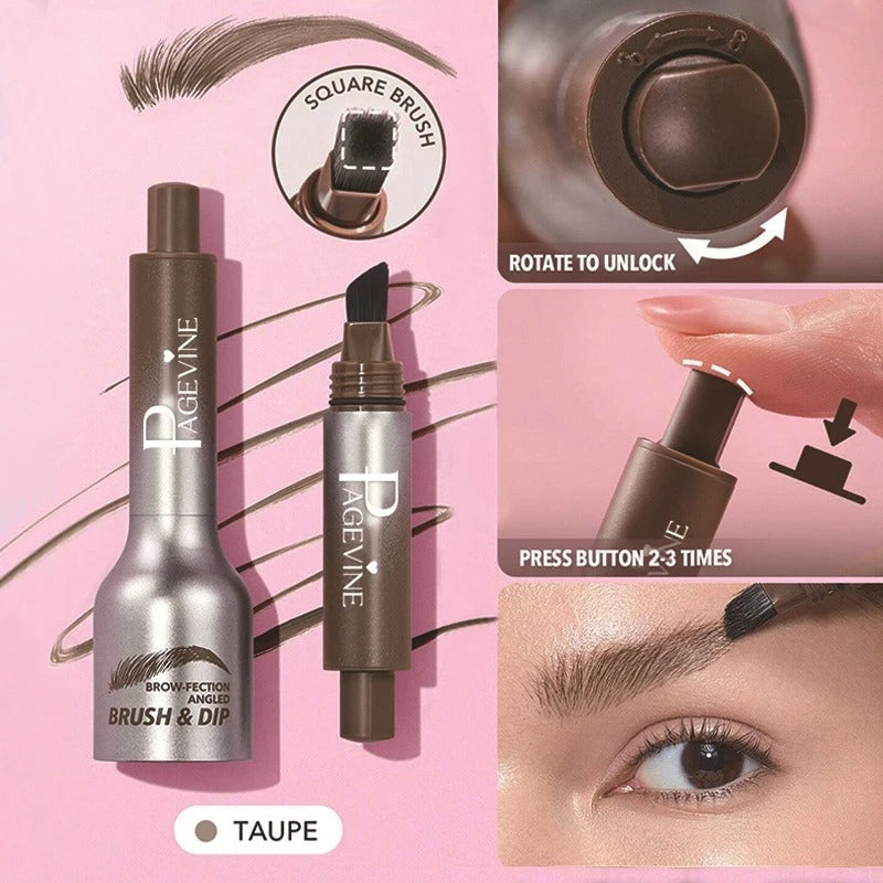 BUY 1 GET 1 FREE 49% off🔥Brow Fection Angled 4D Eyebrow Pen