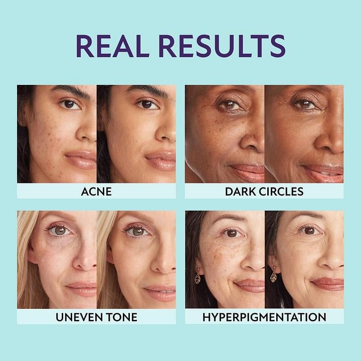 All-in-one moisturizer, concealer & coverage -- Lightweight & waterproof