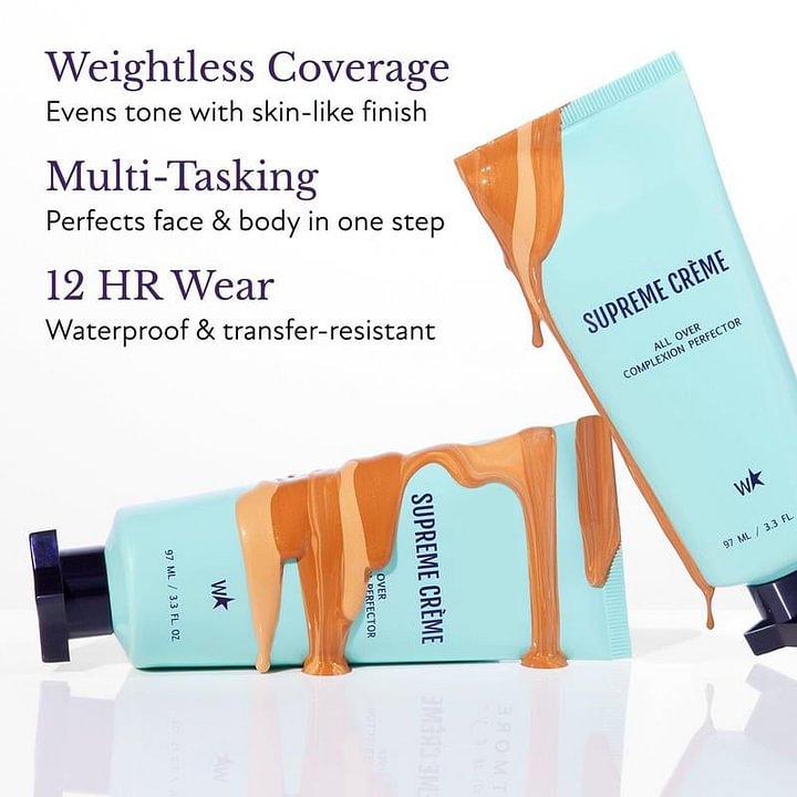 All-in-one moisturizer, concealer & coverage -- Lightweight & waterproof