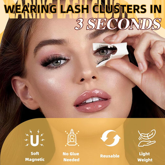 Reusable Premium Self-Adhesive Eyelashes | Easy, Quick, Safe! 💖