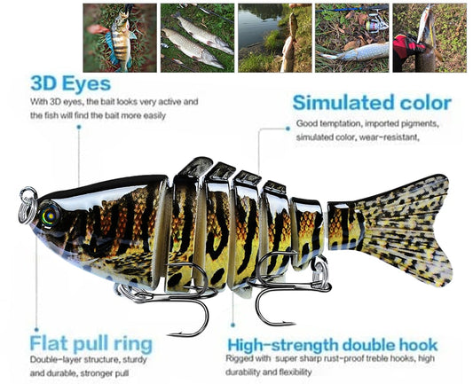 Bionic swimming bait - Suitable for all kinds of fishing waters